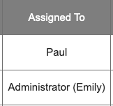 Assigned to administrator-EN