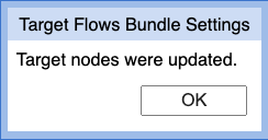 The flow will be set according to the saved settings-EN