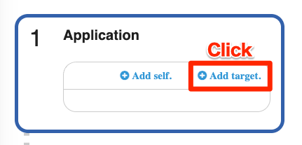 Click Add target delegation-EN