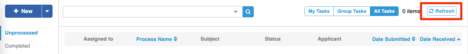 Refresh the task list-EN