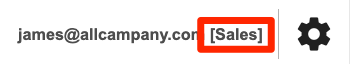 Default group you set will be displayed beside the Email address-EN