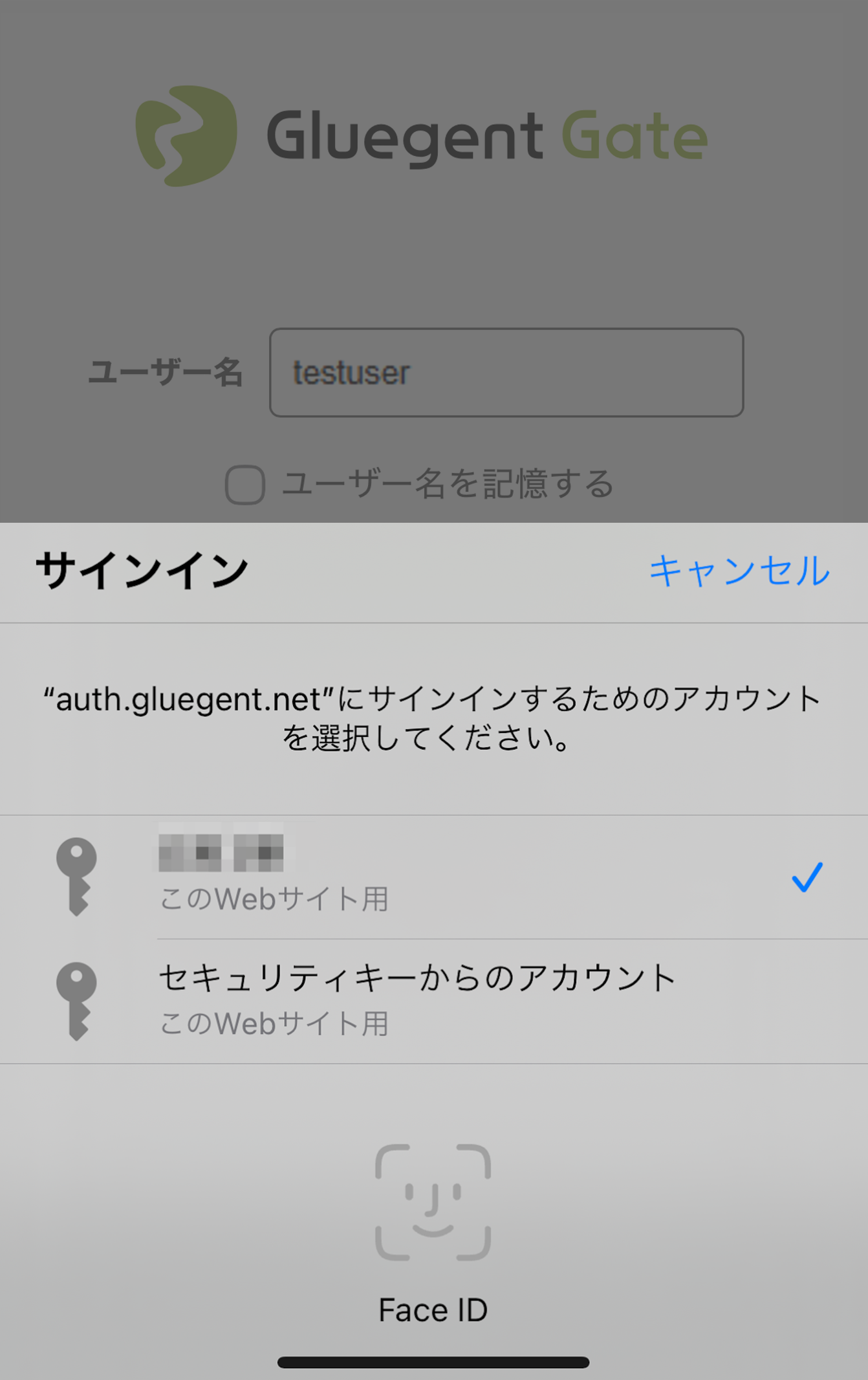 FIDO認証 - 3. エンドユーザー側での設定方法と利用方法(FaceID)9-1.png